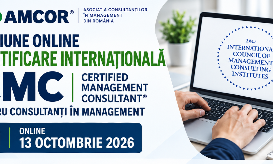 AMCOR organizează o nouă sesiune de certificare internațională CMC